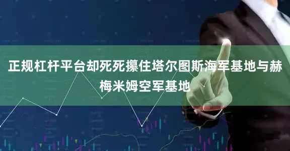 正规杠杆平台却死死攥住塔尔图斯海军基地与赫梅米姆空军基地